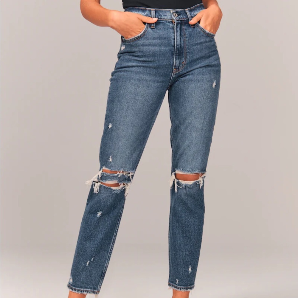 Abercrombie The Mom High Rise, Curve Love
